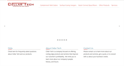 Desktop Screenshot of cellartech.com